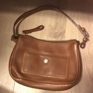 Brown Leather Coach Purse